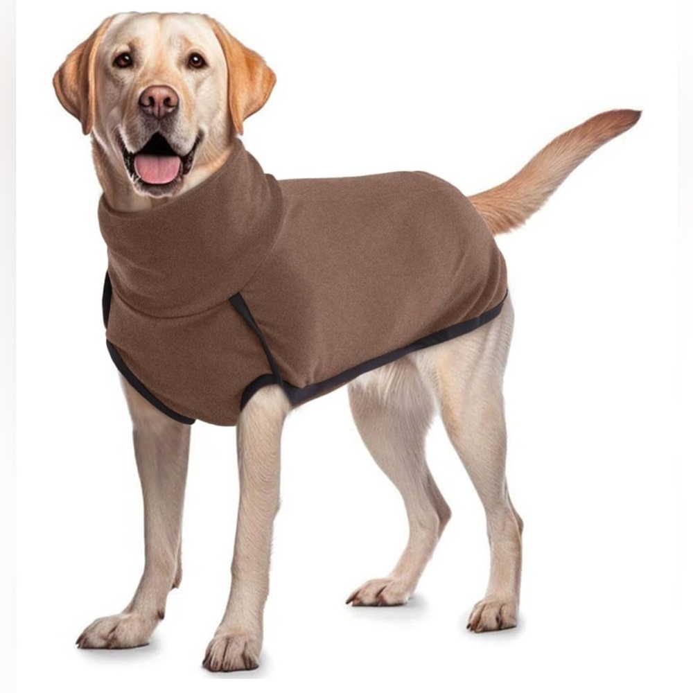 NEW Dog Winter Coat Soft Pullover Pajamas Windproof Warm Jacket Vest Cozy Medium